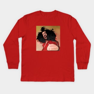 Sho'nuff, the Shogun of Harlem Kids Long Sleeve T-Shirt